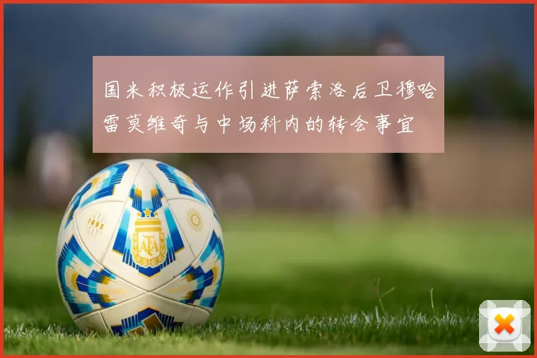 国米积极运作引进萨索洛后卫穆哈雷莫维奇与中场科内的转会事宜
